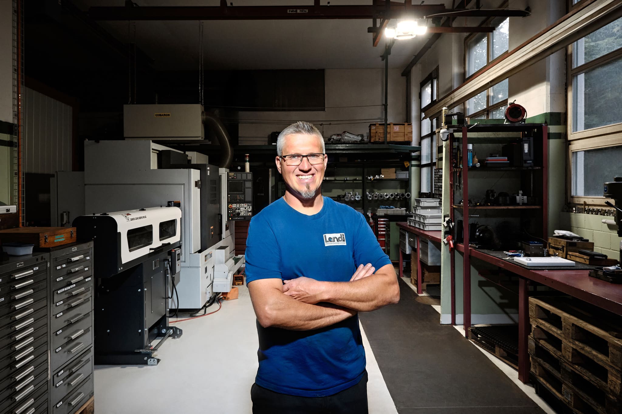 Lendi Präzisionsmechanik Gründer Pius Lendi