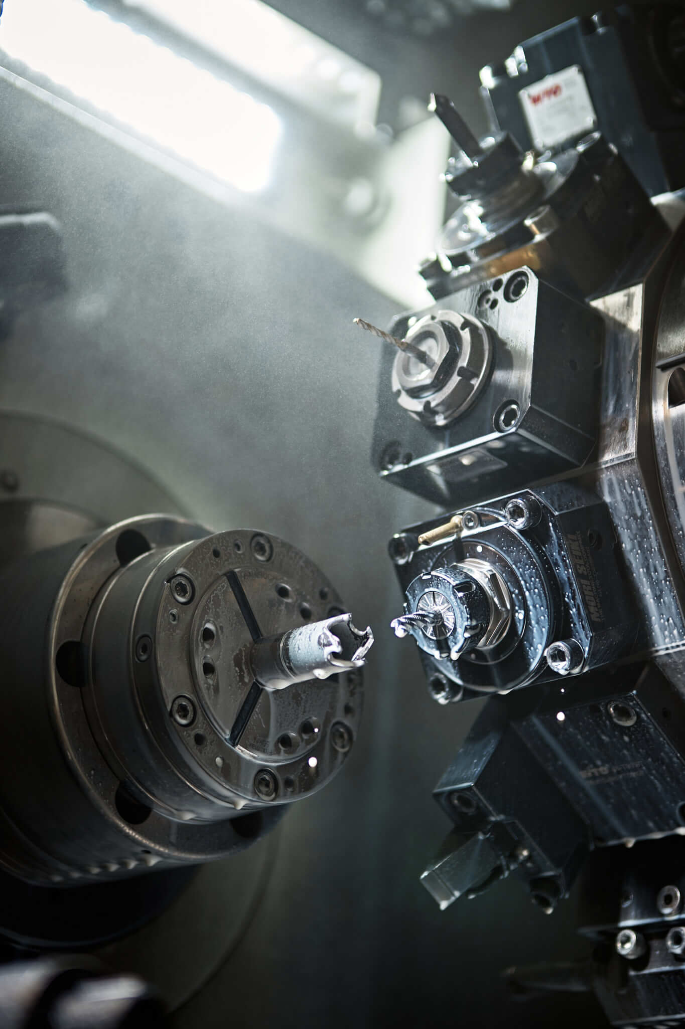 CNC gefrästes Drehteil aus Stahl von Lendi Präzisionsmechanik